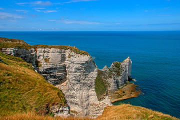 Limestone cliffs of Etretat