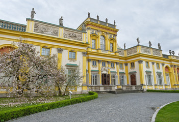 Royal Wilanow Palace in Warsaw - residence of King Jan III Sobieski