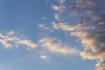 Fototapeta na wymiar spring sky/beautiful sky with some clouds