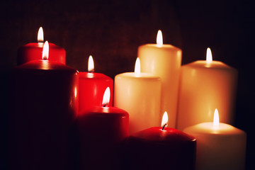 macro candle light set