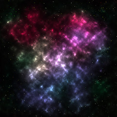 Obraz na płótnie Canvas Abstract Space Star Sky Background