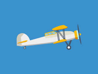 Fototapeta premium Modern cargo plane, on a light background.