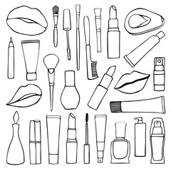 Set fashion patch badges.