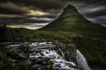 Kirkjufell at Sunset