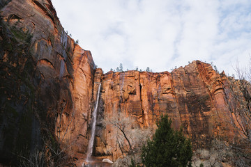 Wasserfall im Zion Nationalpark