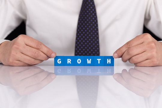 Words GROWTH with blocks