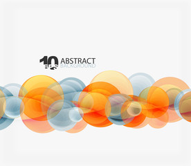 Circle vector background