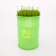 Green barrel of bio fuel, environment conceptual design