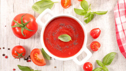 tomato soup or sauce