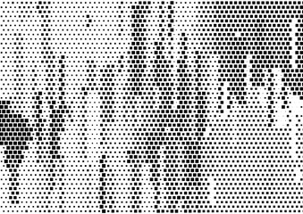 Abstract halftone pattern texture. Vector modern background for posters, sites, business cards, postcards, interior design.