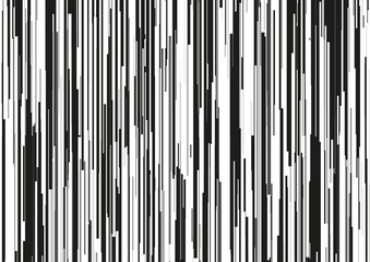 Abstract background with glitched vertical stripes, stream lines. Concept of aesthetics of signal error.