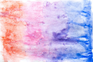 abstract painted colorful watercolor background