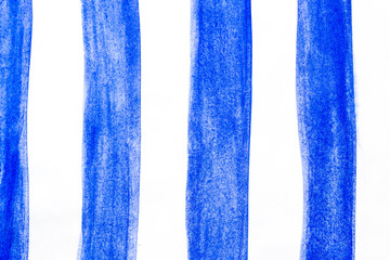 Watercolor hand painted brush strokes, line, banners. on white background