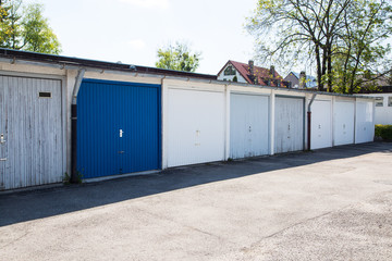 alter Garagenkomplex