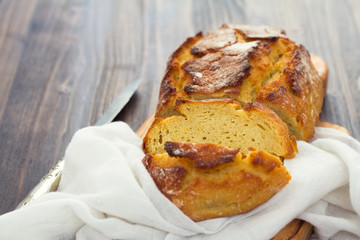 typical portuguese corn bread
