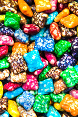 Background of sweets.