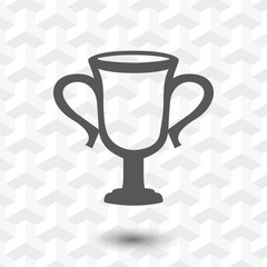 champions cup icon stock vector illustration flat design