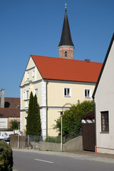Fototapeta na wymiar St. Martin in Pfeffenhausen