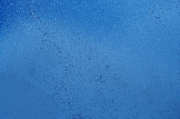 blue summer raindrops falling 