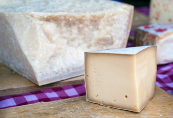 Seasoned Italian cheeses