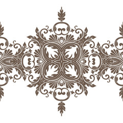 Vector damask seamless pattern
