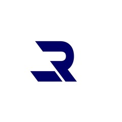 letter R logo vector