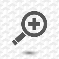 search icon stock vector illustration flat design