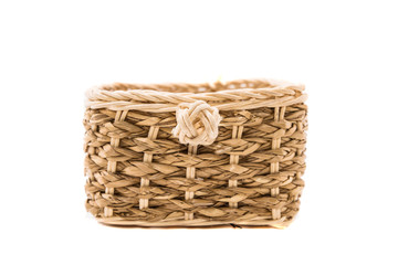 Basket on white backgrounds