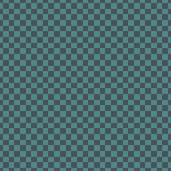 Checkerboard abstract background. Seamless pattern with repeated blue squares. Geometric motif. Classic simple ornament.