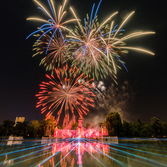 Fuegos Artificiales de San Isidro 2017, Madrid