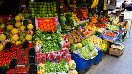 海外のフルーツマーケット