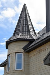 The facade of the House