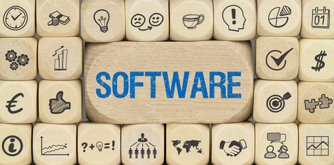 Software / Würfel mit Symbole