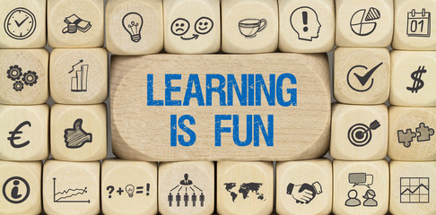 Learning is Fun / Würfel mit Symbole