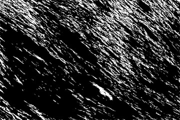 Grunge Black And White Urban Vector Texture Template. Dark Messy Dust Overlay Distress Background. Easy To Create Abstract Dotted, Scratched, Vintage Effect With Noise And Grain