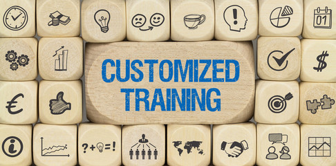 Customized Training / Würfel mit Symbole