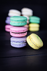Multicolored macaroons
