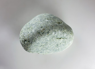 jadeite stone isolated on white background