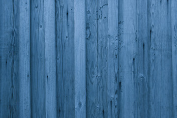 airy Blue wooden planks background. blue wooden wall texture