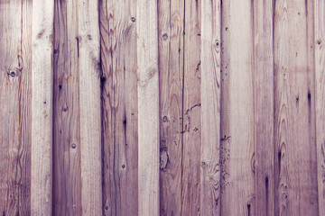 Lilac cream wooden planks wall background. violet wooden texture