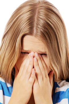 Sinus ache causing very paintful headache.