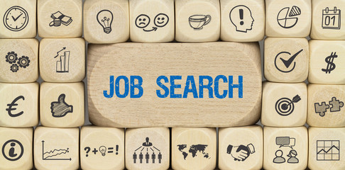 Job Search / Würfel mit Symbole
