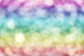 Colorful bokeh abstract background.