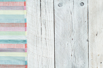 Aged white wood background