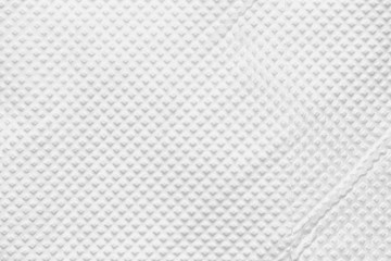 Surface of white tissue paper.