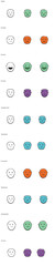 Emoji Emoticons Emotion Vector Icon Set
