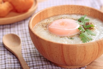 Pork rice porridge