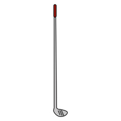 golf club isolated icon vector illustration design