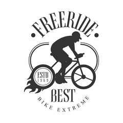 Freeride best bike extreme vintage label