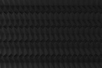 Background line black color pattern abstract concept 3D rendering.
